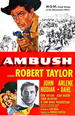 Ambush (1950) - Robert Taylor  Colorized Version  DVD