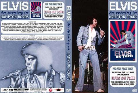 Elvis - An Evening In Hampton Roads - Live 1972  DVD