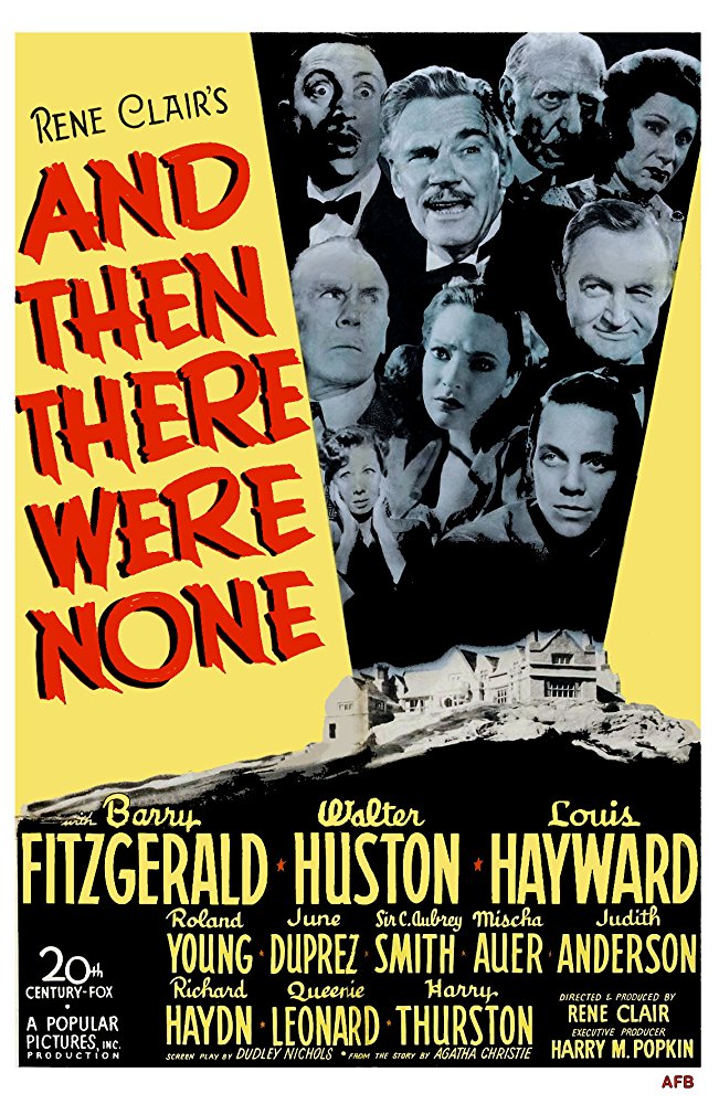 And Then There Were None (1945) - Walter Huston  DVD