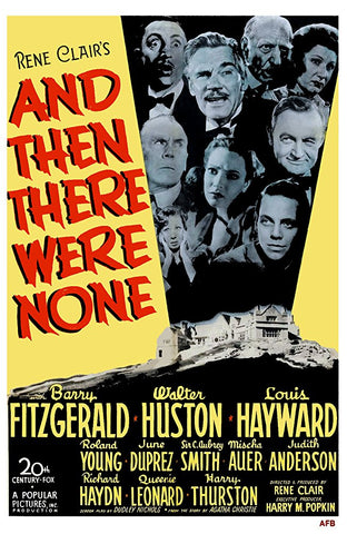 And Then There Were None (1945) - Walter Huston  Colorized Version  DVD