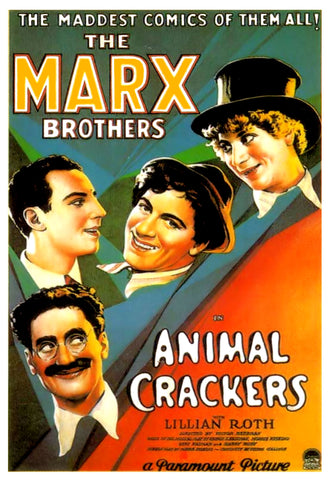 Animal Crackers (1930) - Marx Brothers  DVD  Colorized Version