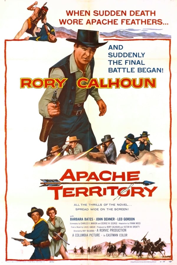Apache Territory (1958) - Rory Calhoun  DVD
