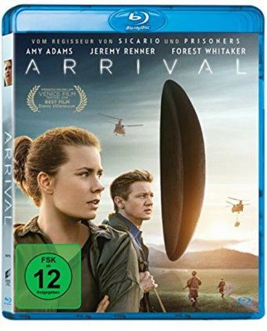 Arrival (2016) - Amy Adams  Blu-ray