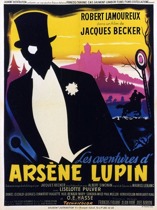 Les Aventures d'Arsène Lupin (1957) - Robert Lamoureux  DVD