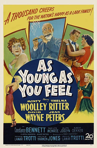 As Young As You Feel (1951) - Monty Woolley  DVD