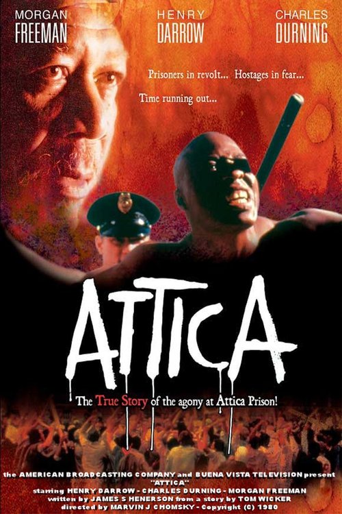 Attica (1980) - Morgan Freeman  DVD