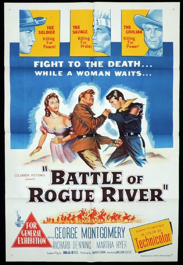 Battle Of Rogue River (1954) - George Montgomery  DVD