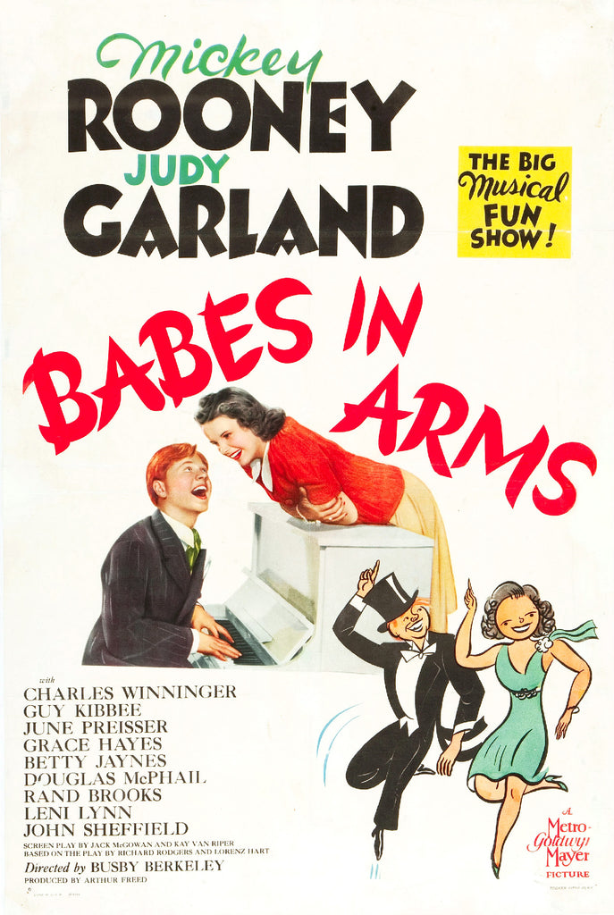 Babes In Arms (1939) - Mickey Rooney  DVD  Colorized Version