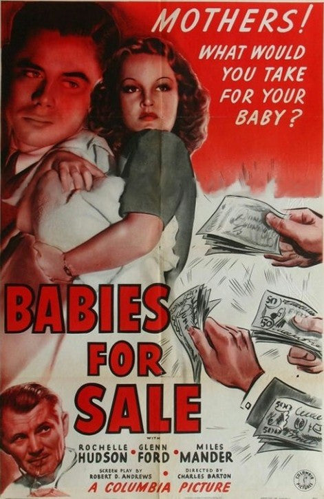Babies For Sale (1940) - Glenn Ford  DVD