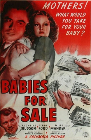 Babies For Sale (1940) - Glenn Ford  DVD