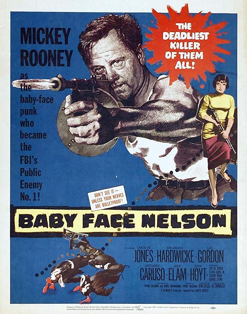 Baby Face Nelson (1957) - Mickey Rooney  DVD