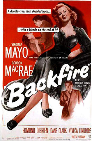 Backfire (1950) - Virginia Mayo  DVD
