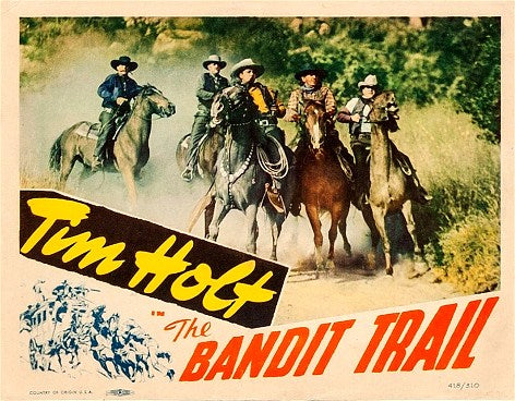 The Bandit Trail (1941) - Tim Holt  DVD