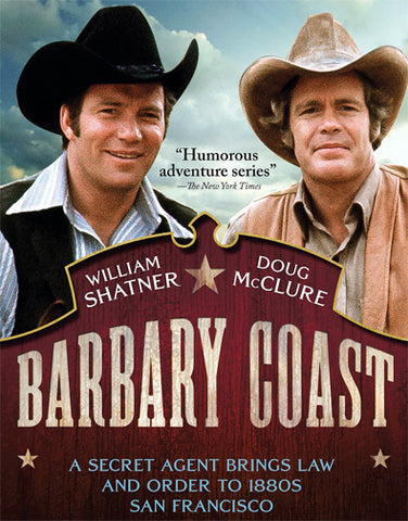Barbary Coast : The Complete Series (1975-1976) - William Shatner  4 DVD Set