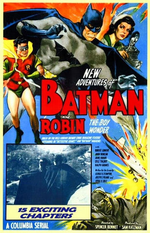 Batman And Robin : The Complete Serial (1949) - Robert Lowery  DVD