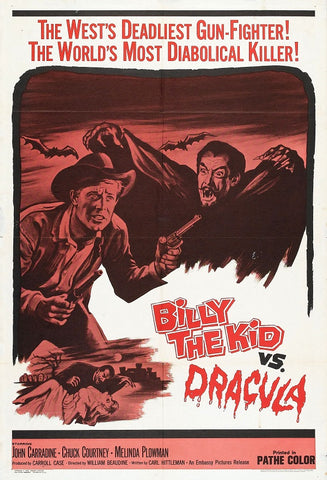 Billy The Kid Versus Dracula (1966) - John Carradine  DVD