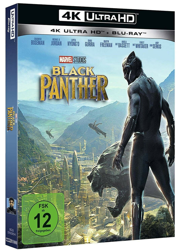 Black Panther (2018) - Chadwick Boseman  4K Ultra HD + Blu-ray