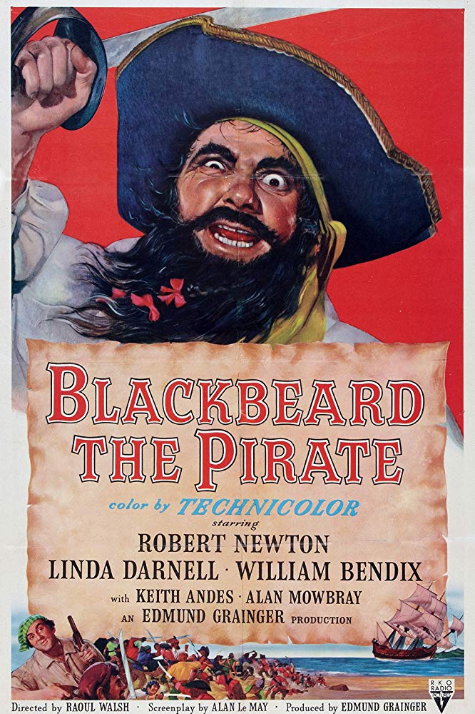 Blackbeard The Pirate (1952) - Robert Newton  DVD