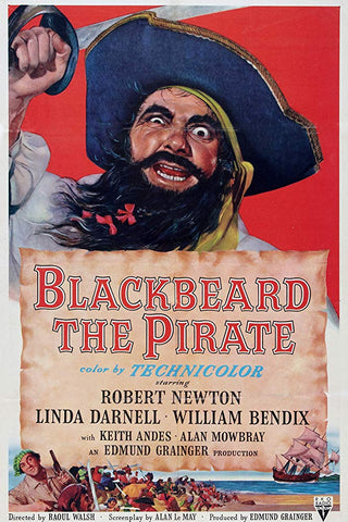 Blackbeard The Pirate (1952) - Robert Newton