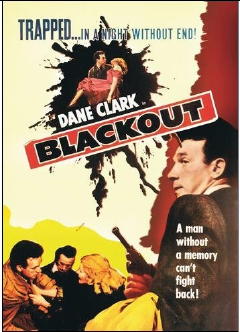 Blackout AKA Murder By Proxy (1954) - Dane Clark  DVD