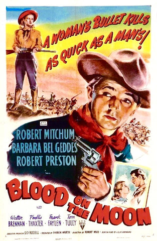 Blood On The Moon (1948) - Robert Mitchum  Colorized Version  DVD