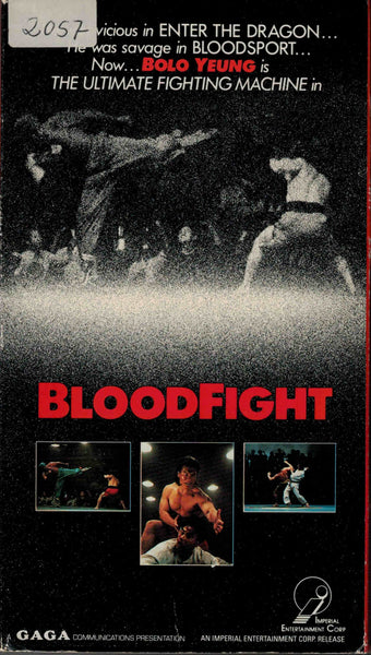 Bloodfight (1983) - Bolo Yeung  VHS