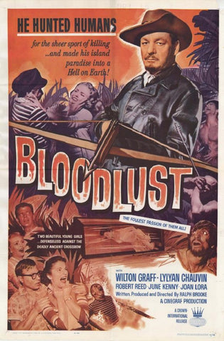 Bloodlust (1961) - Wilton Graff  Colorized Version  DVD
