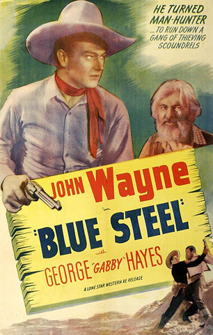 Blue Steel (1934) - John Wayne COLOR Version DVD