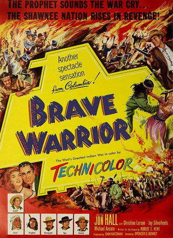 Brave Warrior (1952) - Jon Hall  DVD