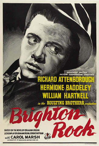 Brighton Rock (1948) - Richard Attenborough   Colorized Version  DVD