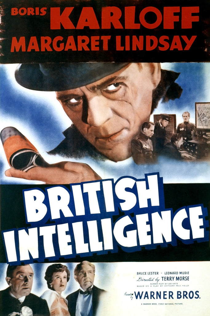 British Intelligence (1940) - Boris Karloff  DVD