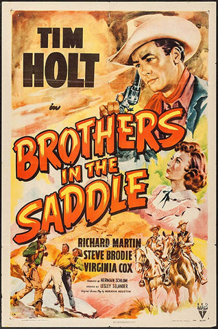 Brothers In The Saddle (1949) - Tim Holt  DVD