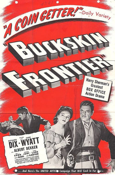 Buckskin Frontier (1943) - Richard Dix  DVD