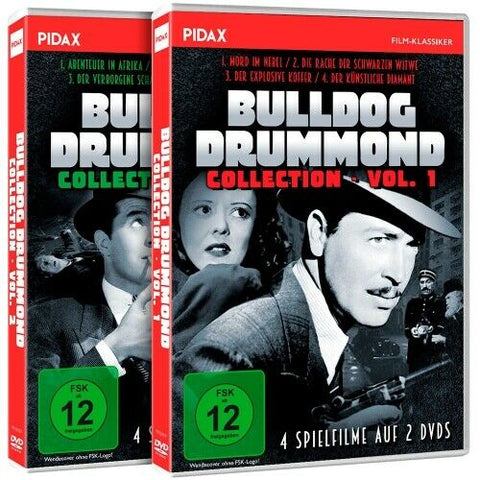 Bulldog Drummond : 8 Movies Collection - Ray Milland  ( 4 DVD Set)