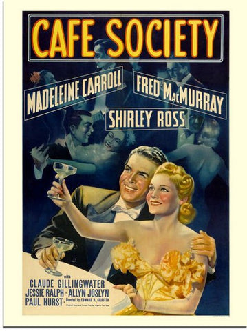 Cafe Society (1939) - Fred MacMurray  DVD