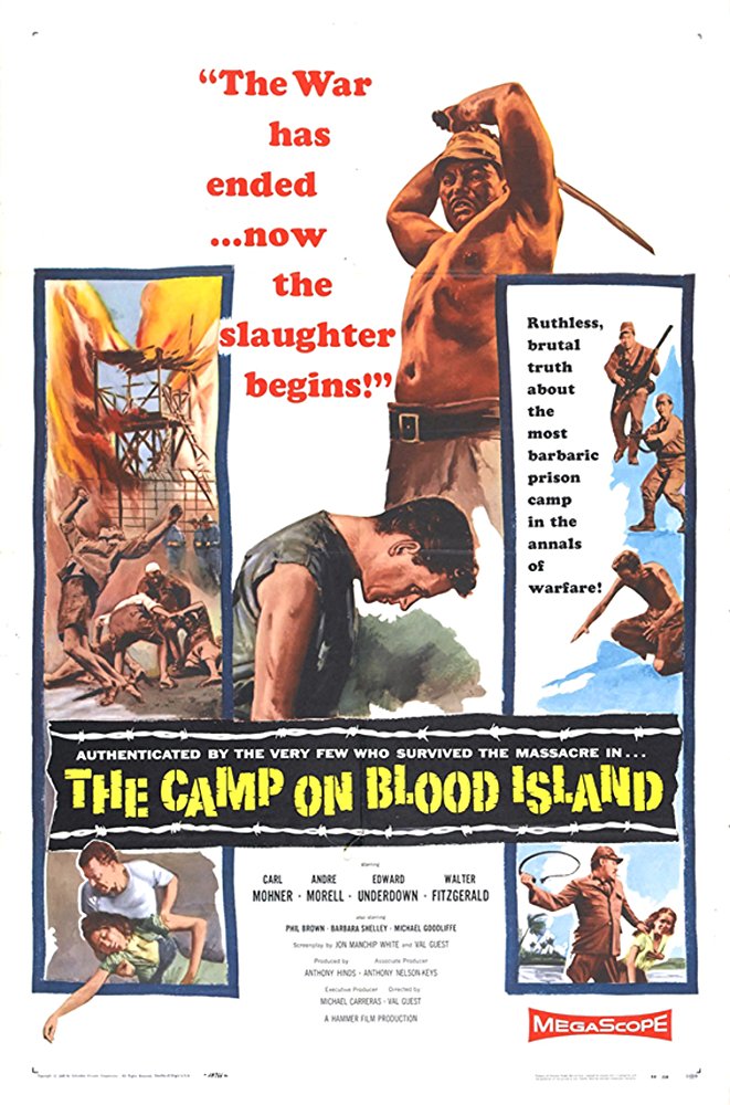 The Camp On Blood Island (1958) - Andre Morell  DVD  Colorized Version