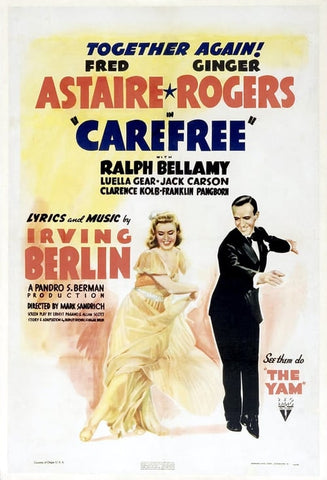 Carefree (1938) - Fred Astaire  DVD  Colorized Version