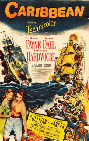 Caribbean (1952) - John Payne  DVD
