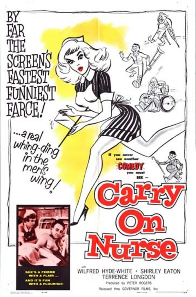 Carry On Nurse (1959) - Kenneth Williams   Colorized Version DVD