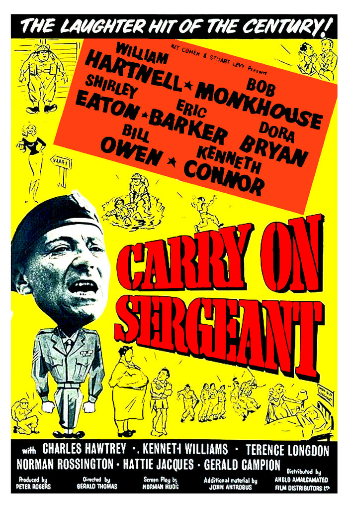 Carry On Sergeant (1958) - Kenneth Williams   Colorized Version DVD