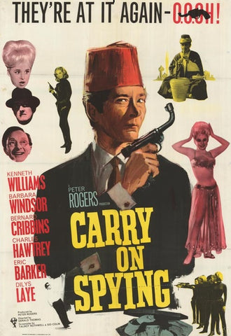 Carry On Spying (1964) - Kenneth Williams   Colorized Version  DVD