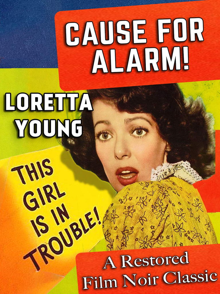 Cause For Alarm (1951) - Loretta Young  Colorized Version DVD