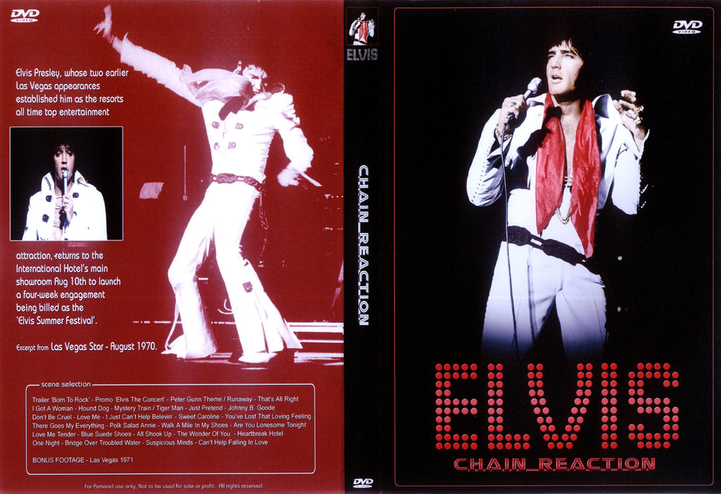 Elvis - Chain Reaction  DVD