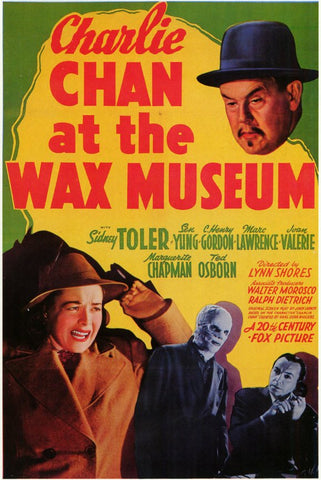 Charlie Chan At The Wax Museum (1940) - Sidney Toler  Colorized Version
