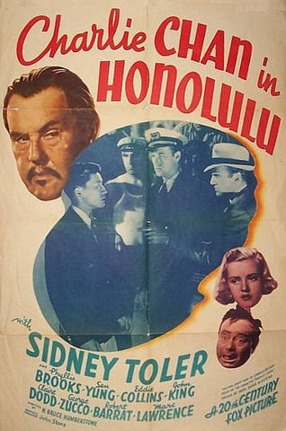 Charlie Chan In Honolulu (1938) - Sidney Toler  Colorized Version