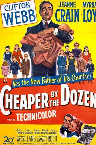 Cheaper By The Dozen (1950) - Clifton Webb