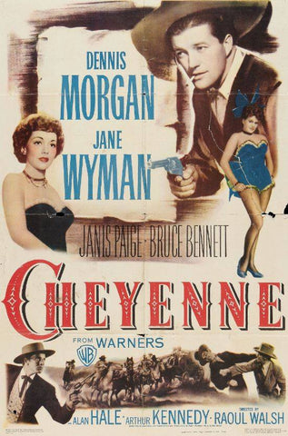 Cheyenne (1947) - Dennis Morgan  Colorized Version  DVD