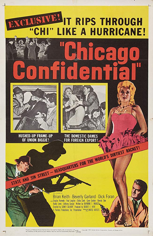 Chicago Confidential (1957) - Brian Keith  DVD