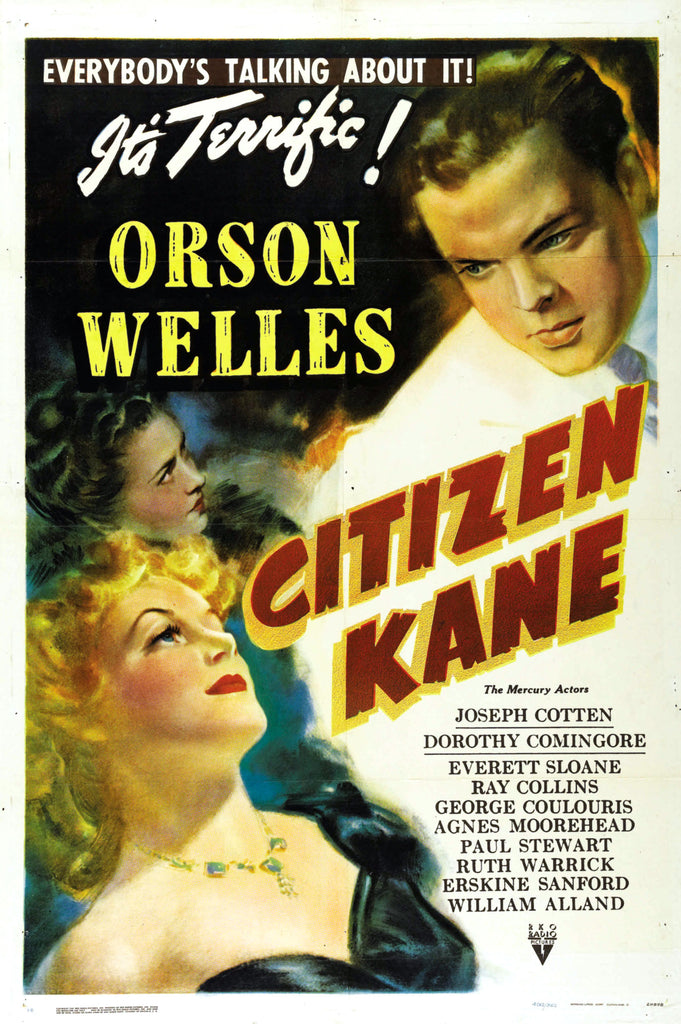 Citizen Kane (1941) - Orson Welles   Colorized Version  DVD