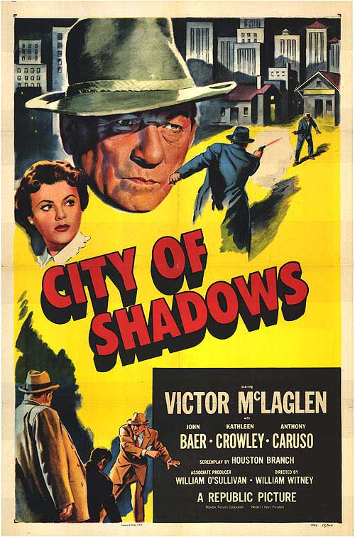 City Of Shadows (1955) - Victor McLaglen  DVD